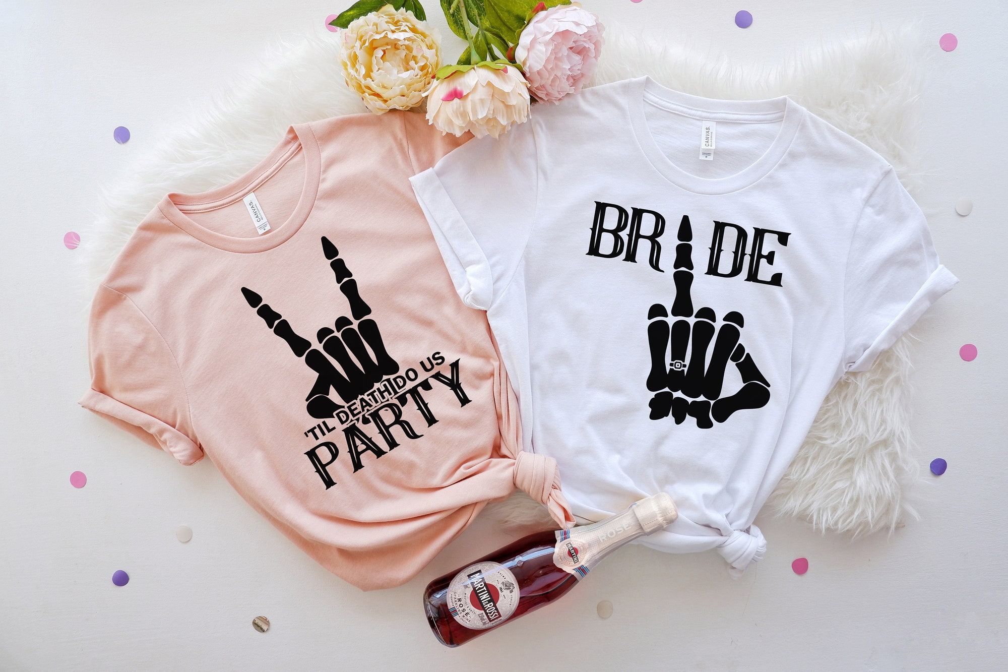 Bride & Bachelorette Tees: Shower Party Favors Bridesmaid Wedding Gifts image 1