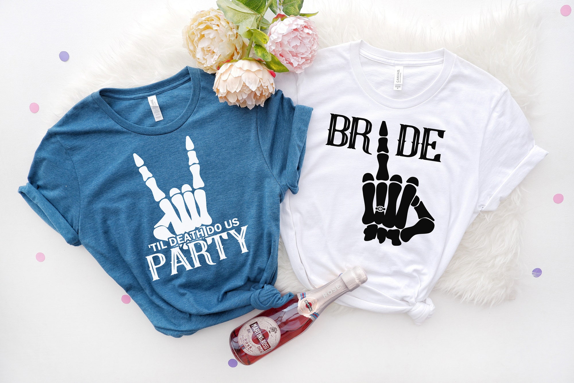 Bride & Bachelorette Tees: Shower Party Favors Bridesmaid Wedding Gifts image 2