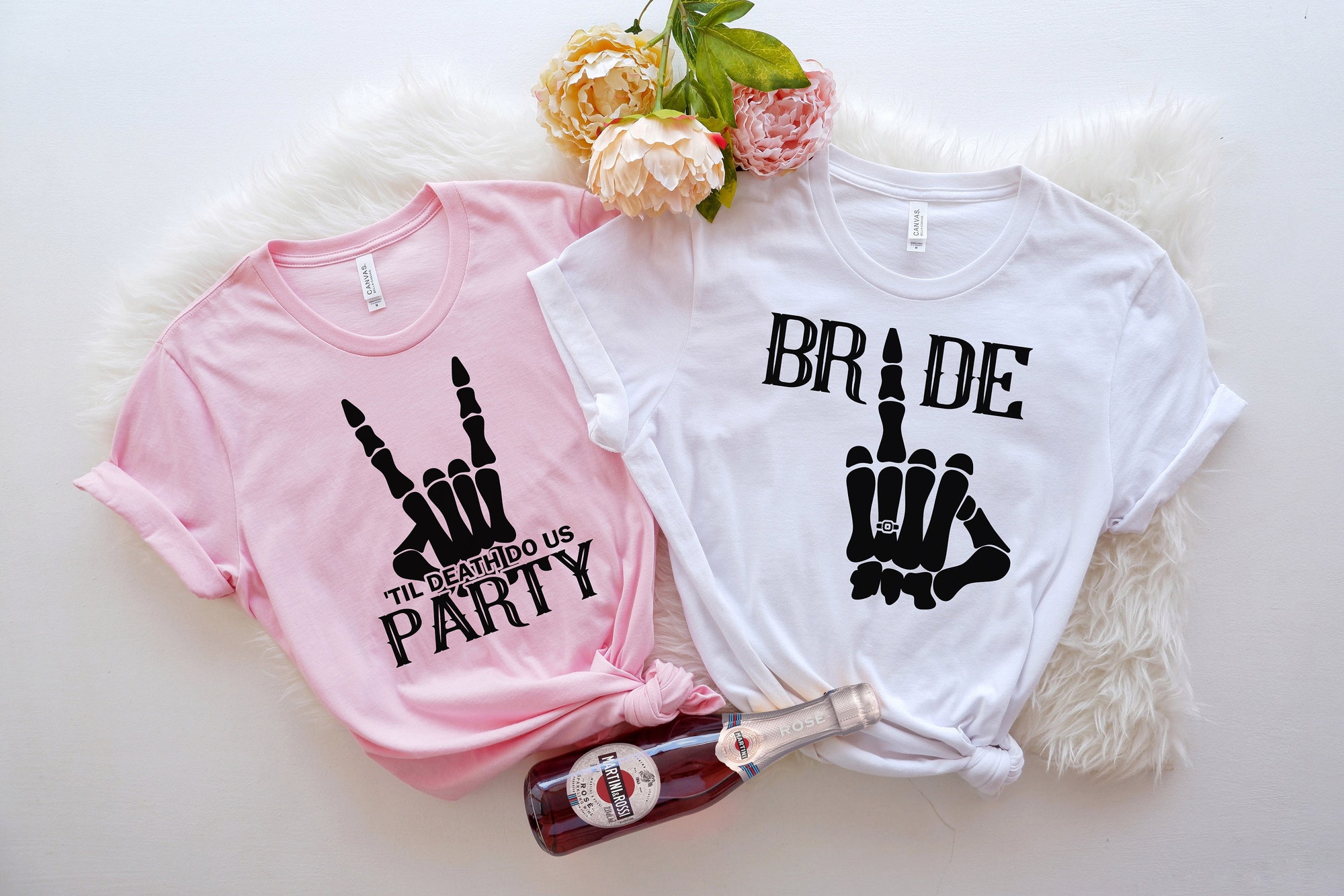 Bride & Bachelorette Tees: Shower Party Favors Bridesmaid Wedding Gifts image 3