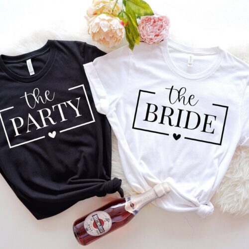 Bachelorette Party: Shirts for Bride Bridal Shower Maid of Honor image 0