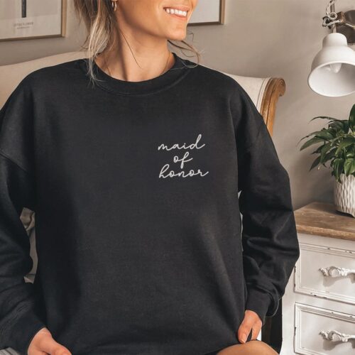 Custom Bachelorette Crewnecks: Maid of Honor & Bridesmaid Gifts image 0