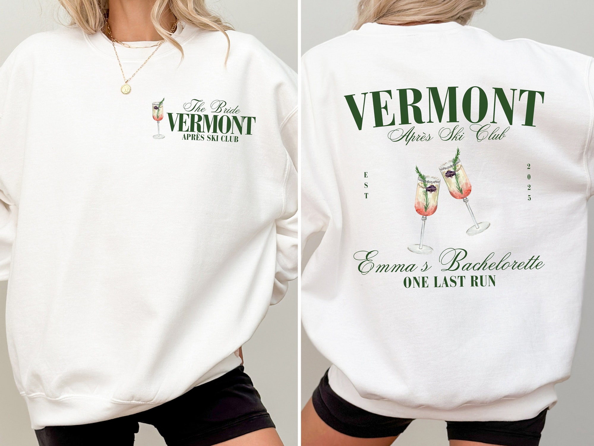 Aspen Ski Bachelorette: Custom Shirts & Sweatshirts image 0
