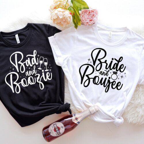 Bachelorette Shirts Bride Boujee Party Favors Wedding Gifts Bridal Shower image 0