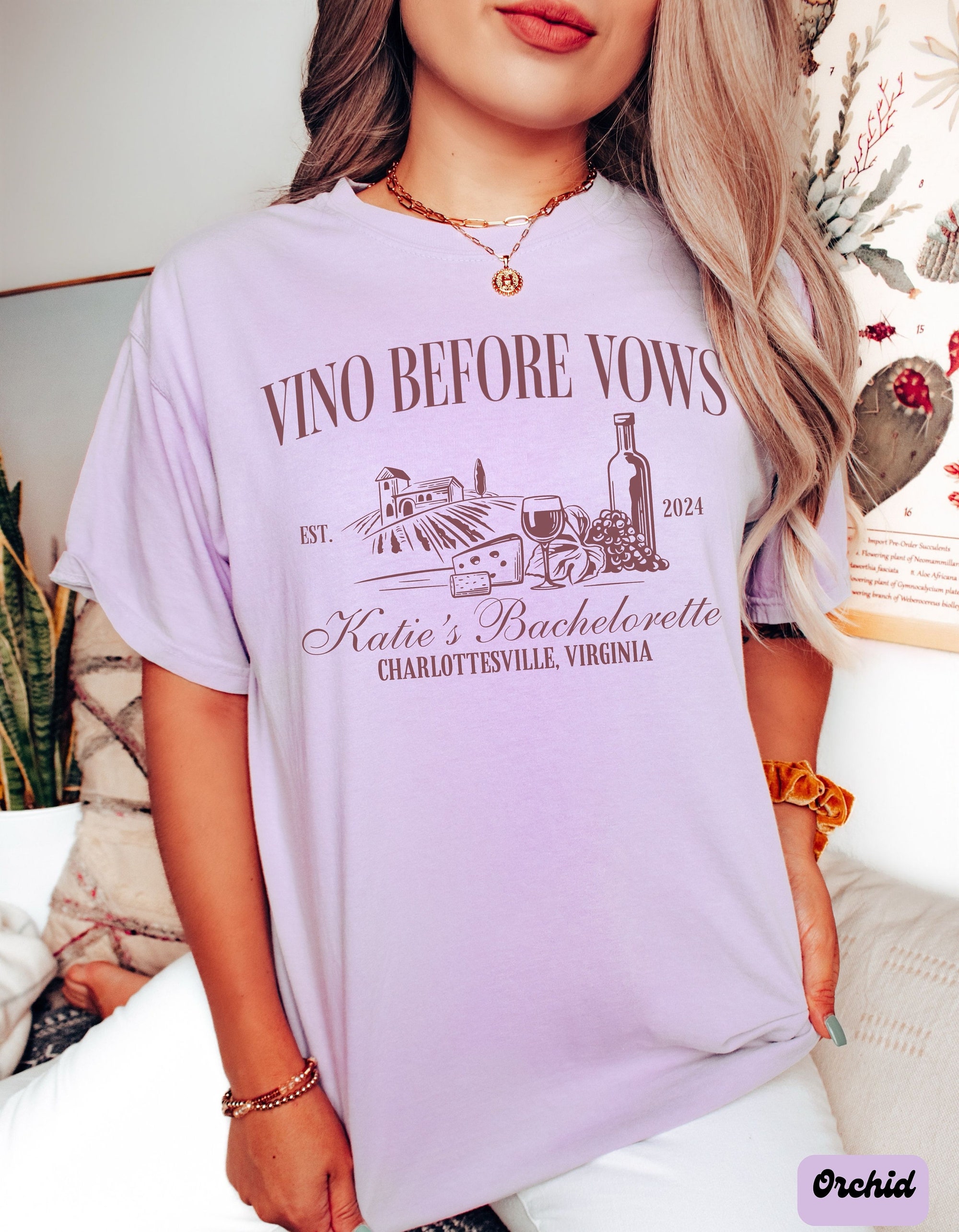 Napa Winery Bachelorette & Custom Wine Tasting Party Tees image 1