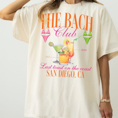 Custom Beach Bachelorette Party Shirts - Last Toast Tees image 0