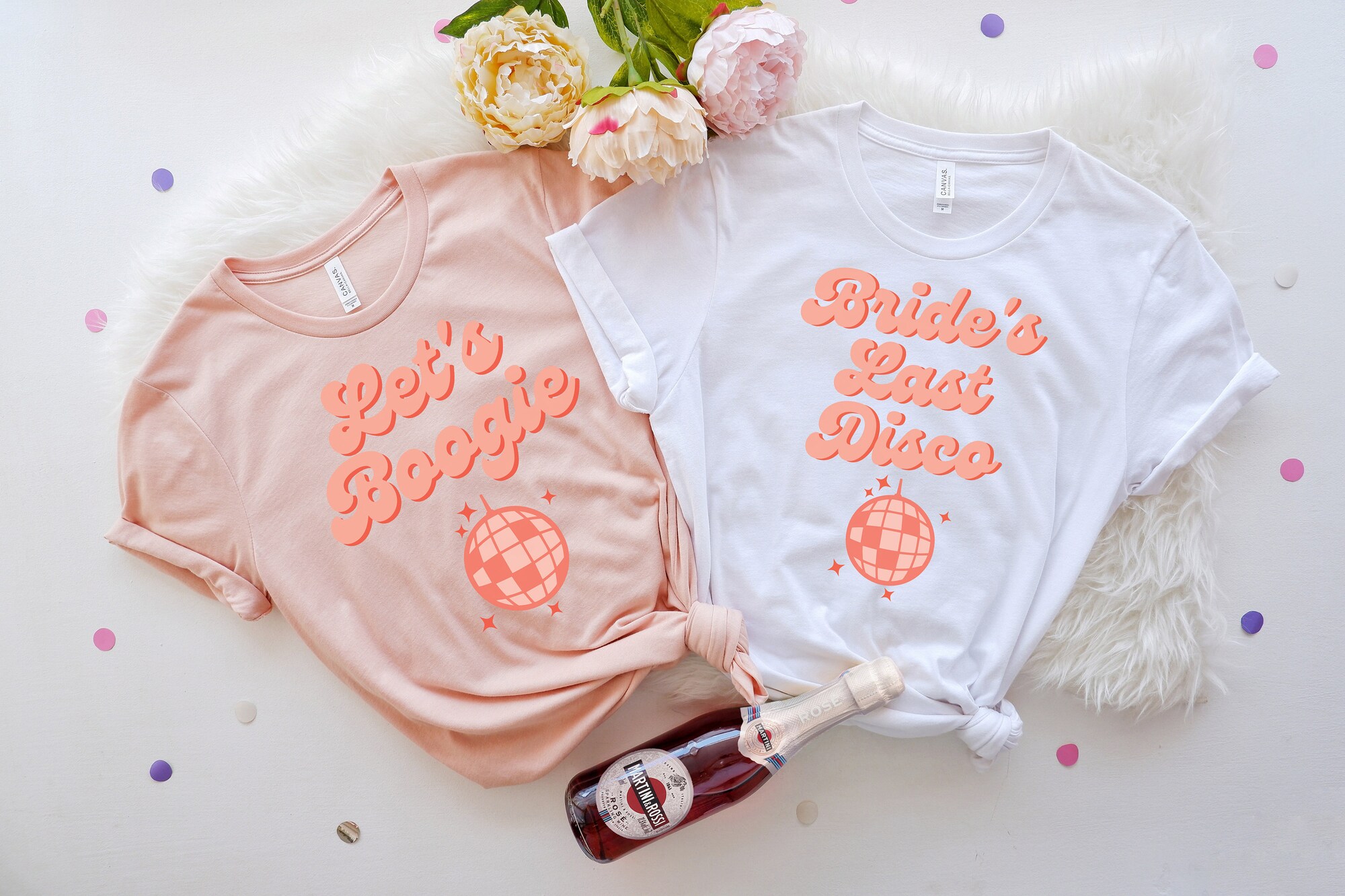 Disco Bachelorette: Shirts for Bride & Team Maid of Honor Gifts image 1