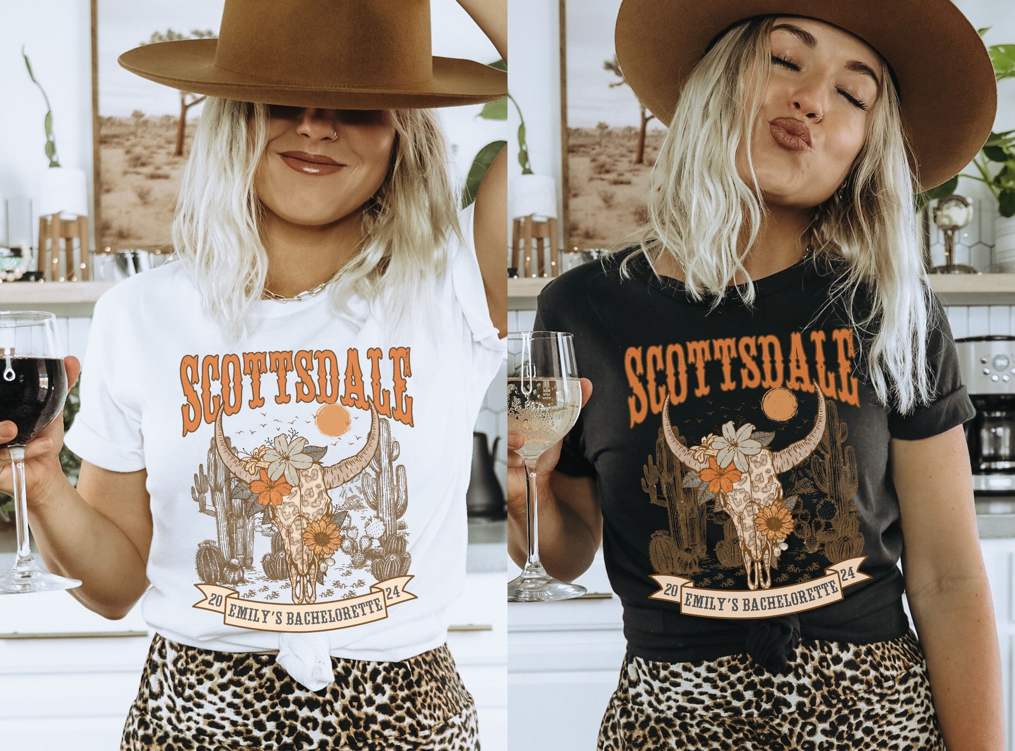 Scottsdale Bachelorette & Desert Party Tees - Custom Arizona Shirts image 0