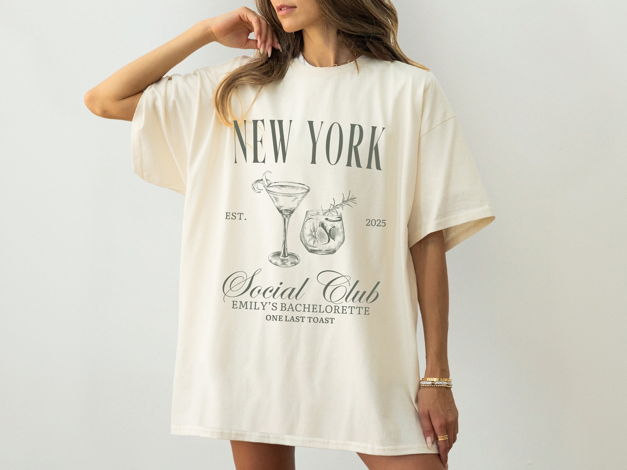 NY Bachelorette Shirts: Personalized & Luxe Favors image 0