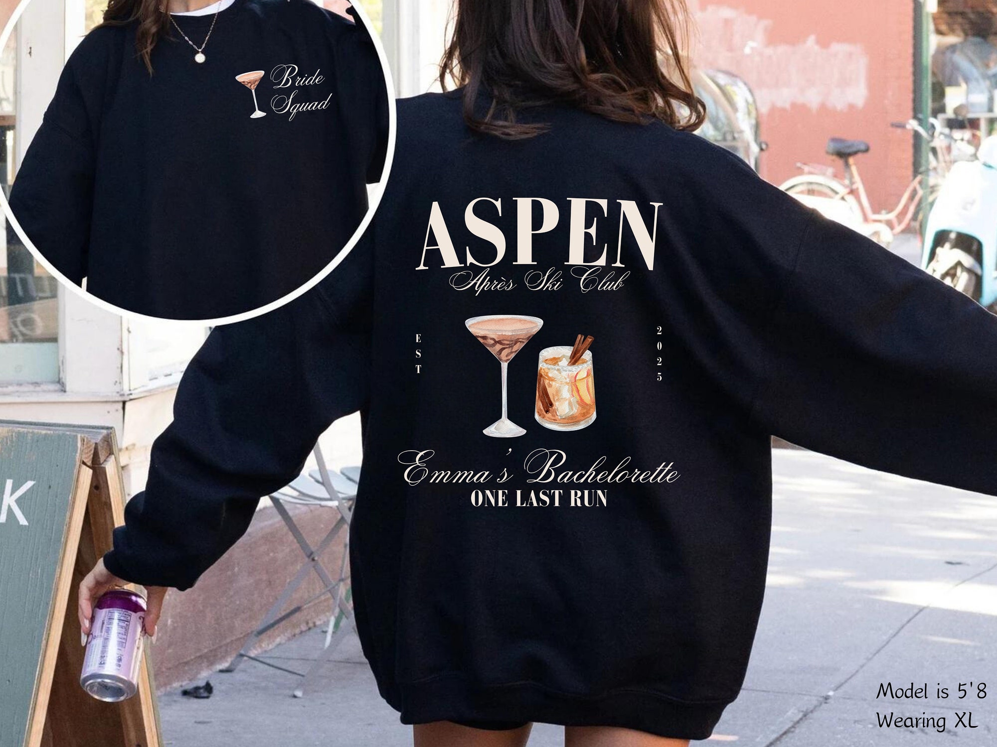 Aspen Ski Bachelorette: Custom Shirts & Sweatshirts image 3