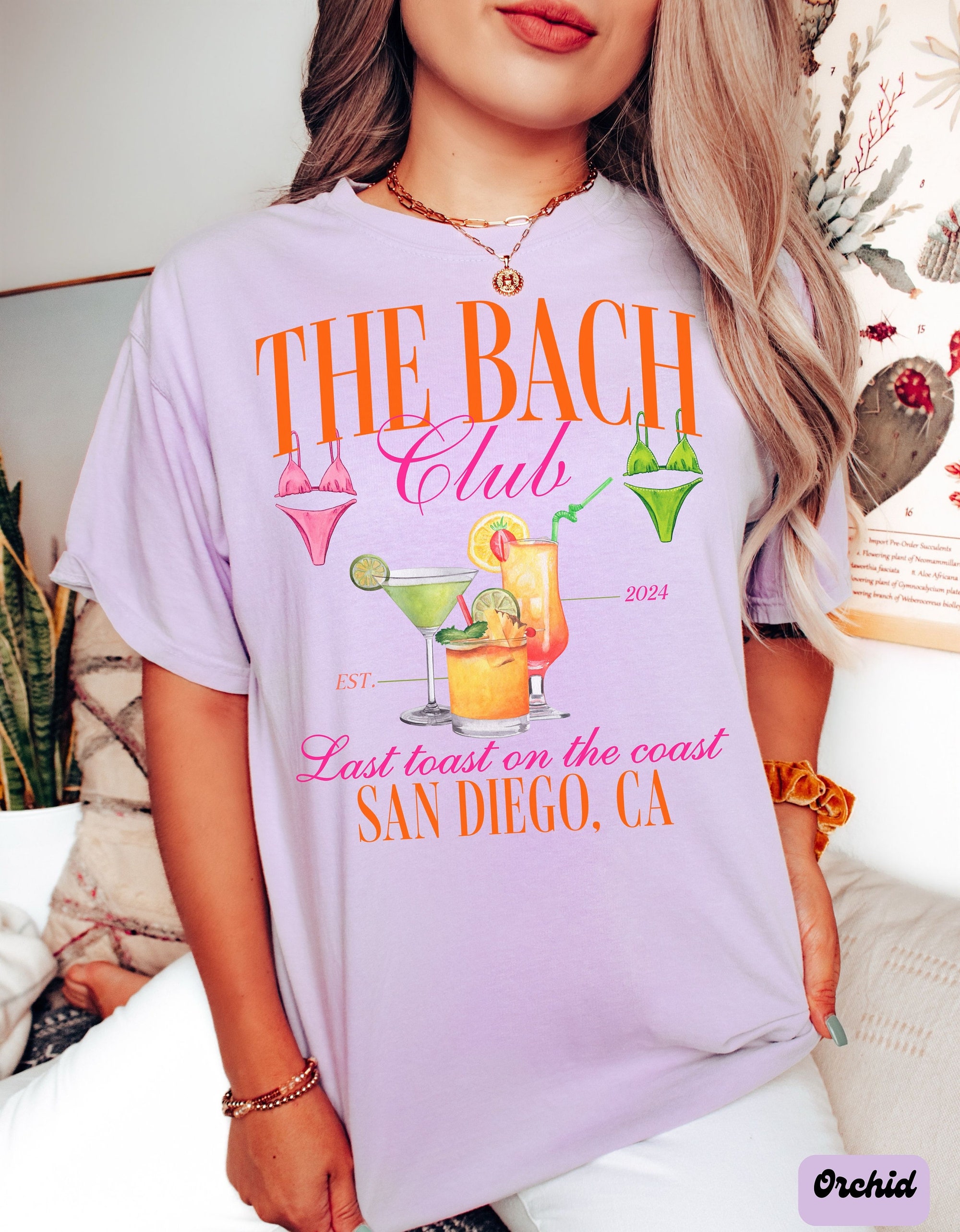 Custom Beach Bachelorette Party Shirts - Last Toast Tees image 2