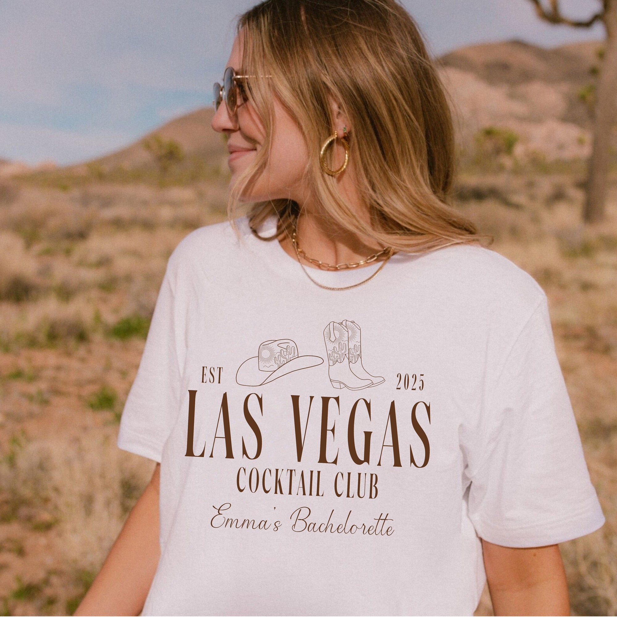 Custom Joshua Tree Bachelorette Party Tree Bach: Custom Tees & Cowgirl Bridal Gifts image 2