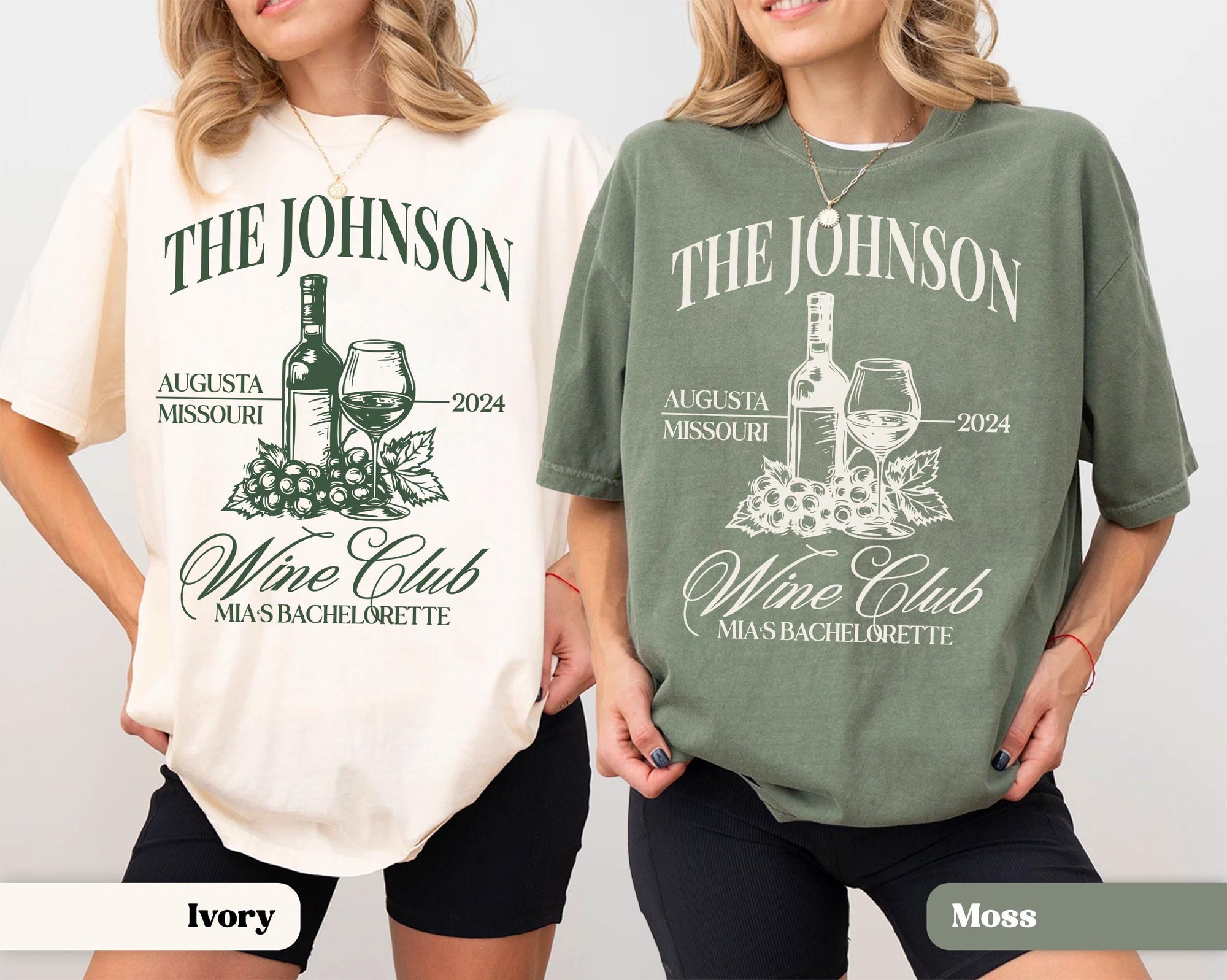 Custom Wine-Themed Bachelorette & Bridal Party Shirt image 1