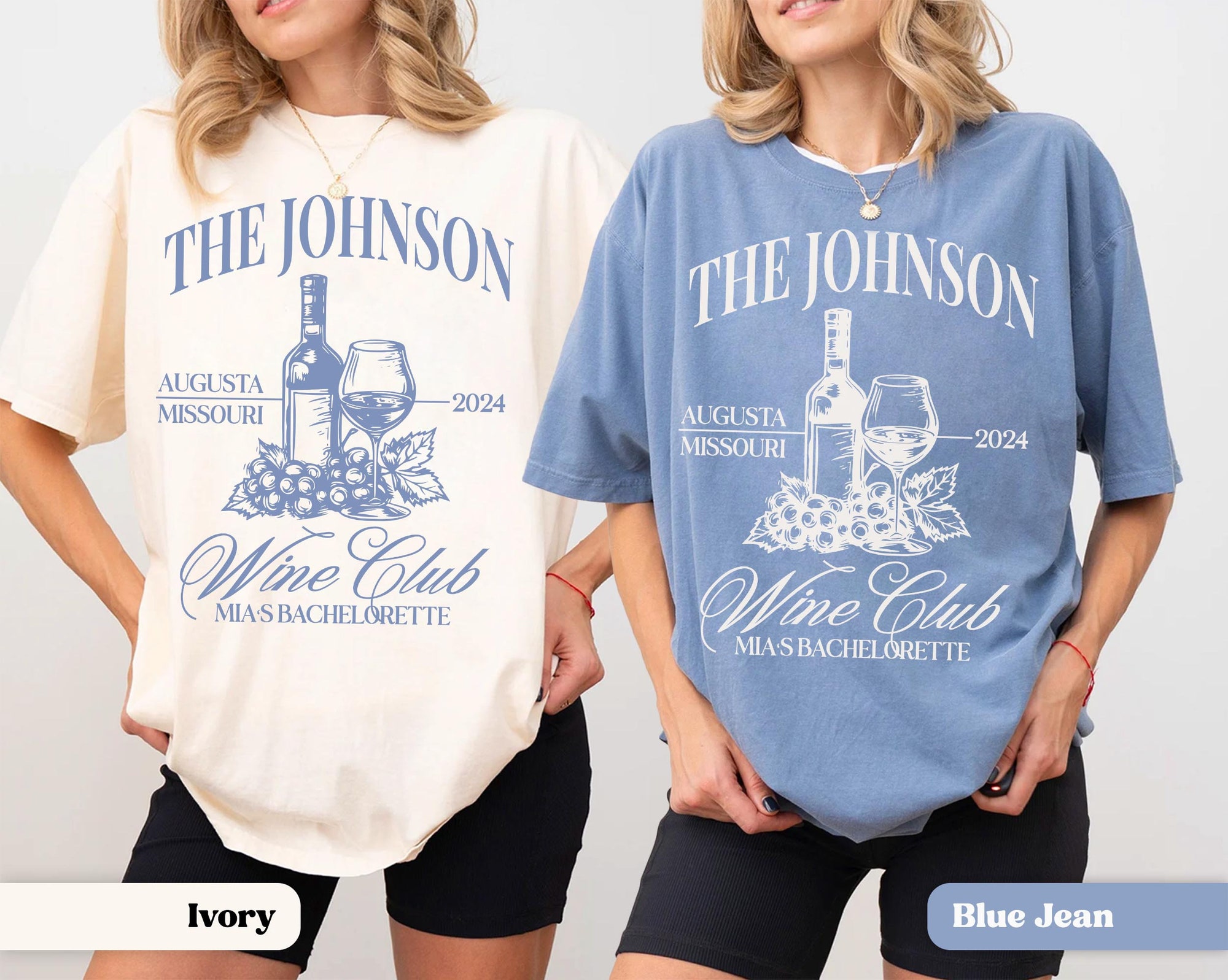 Custom Wine-Themed Bachelorette & Bridal Party Shirt image 2