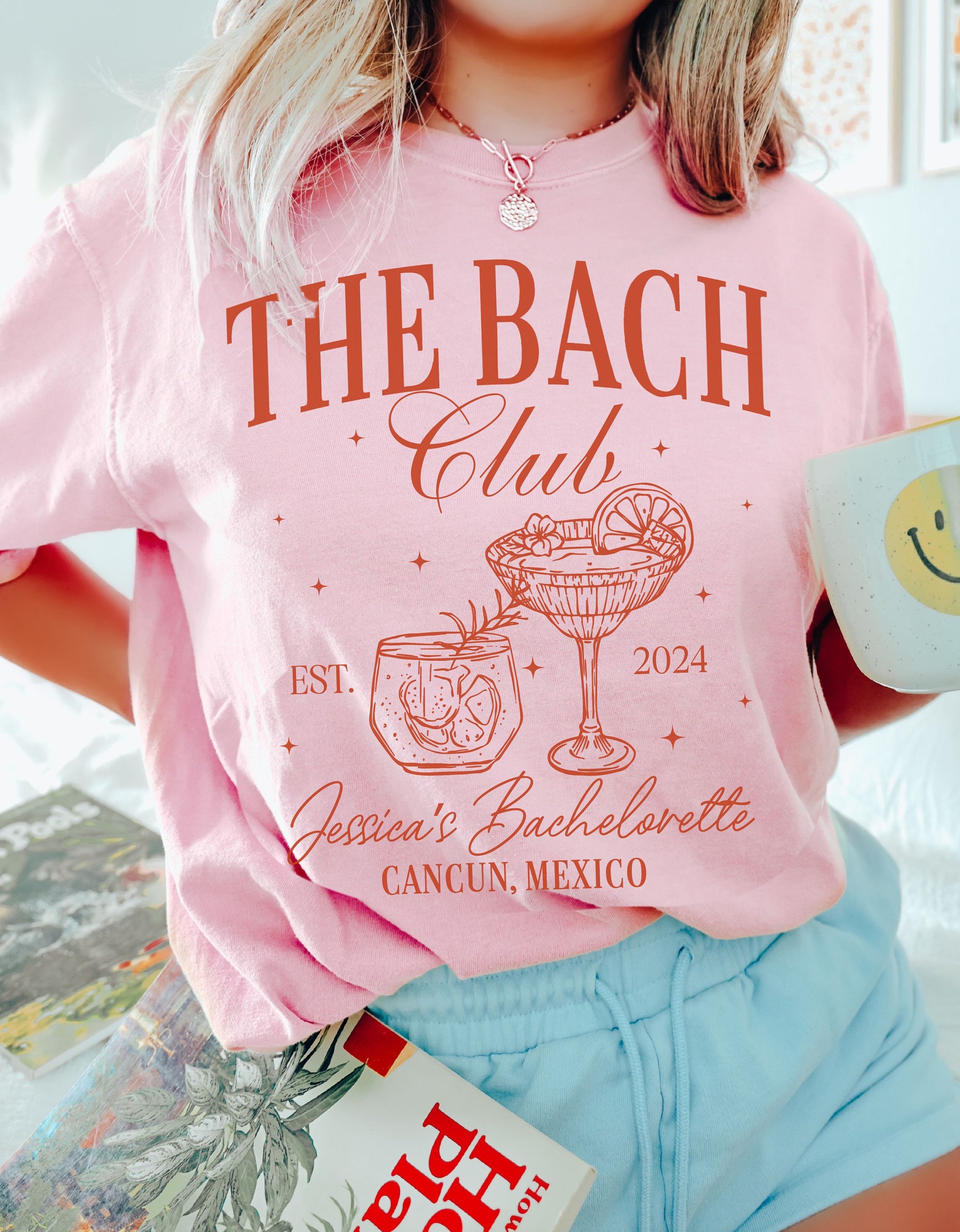 The Bach Club - Custom Beach Bachelorette & Bride Shirts image 5