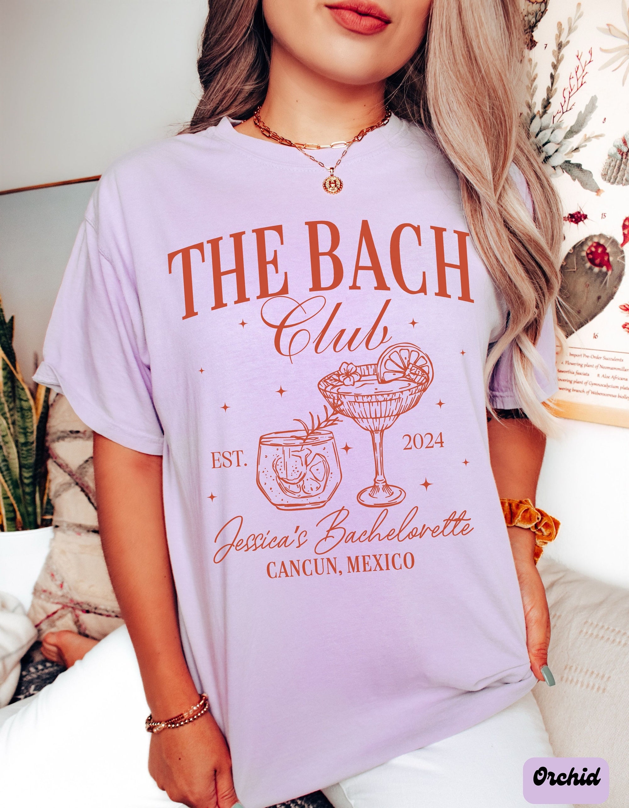 The Bach Club - Custom Beach Bachelorette & Bride Shirts image 4