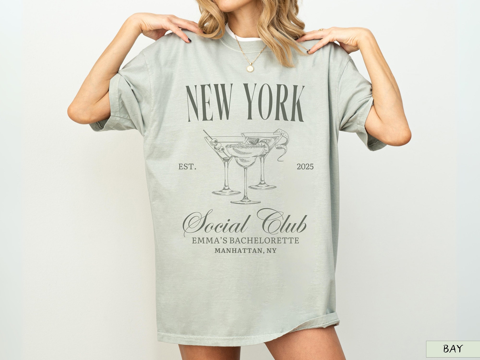 NY Bachelorette Shirts: Personalized & Luxe Favors image 6