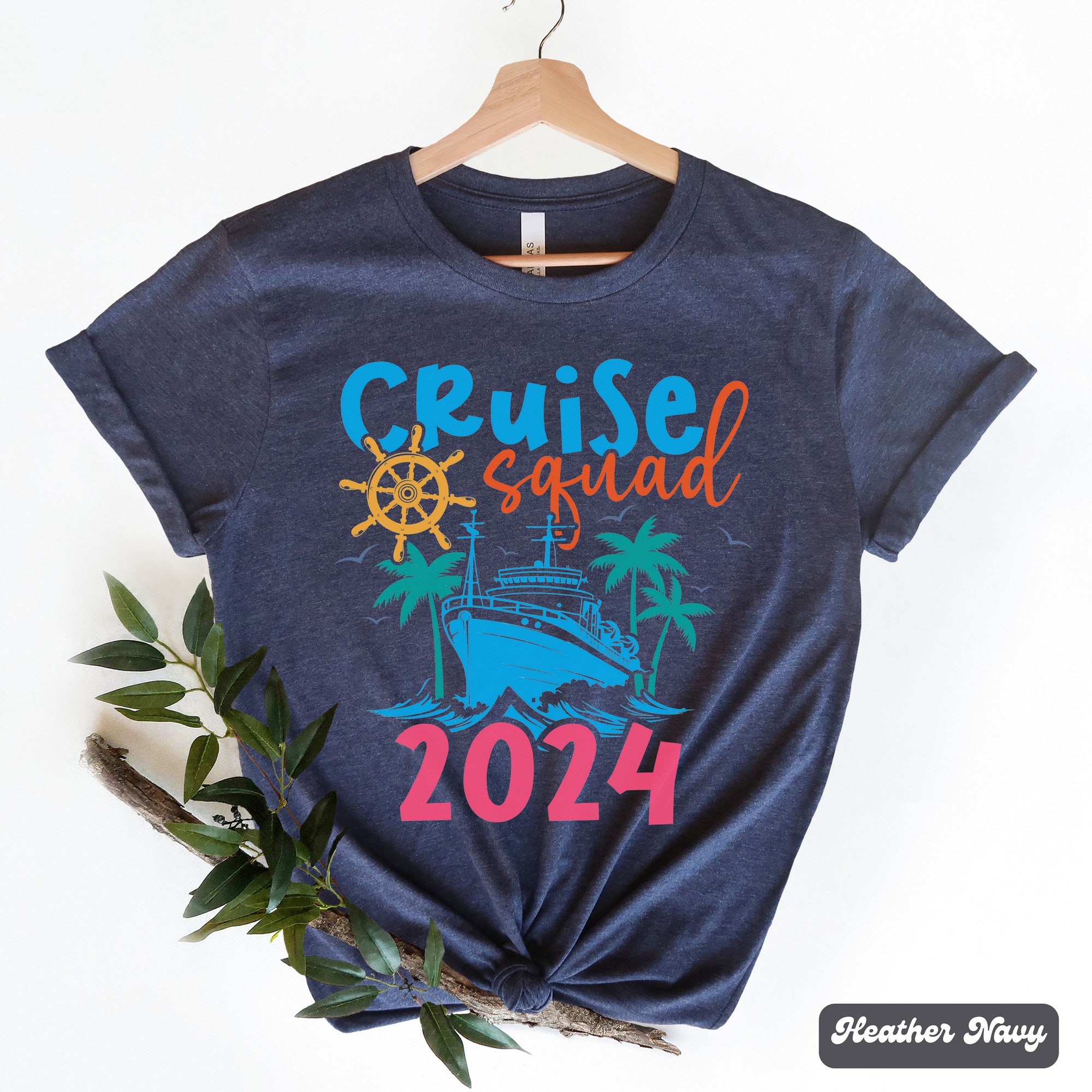 Cruise 2024 Squad Shirts - Family & Bachelorette Beach Tees image 7