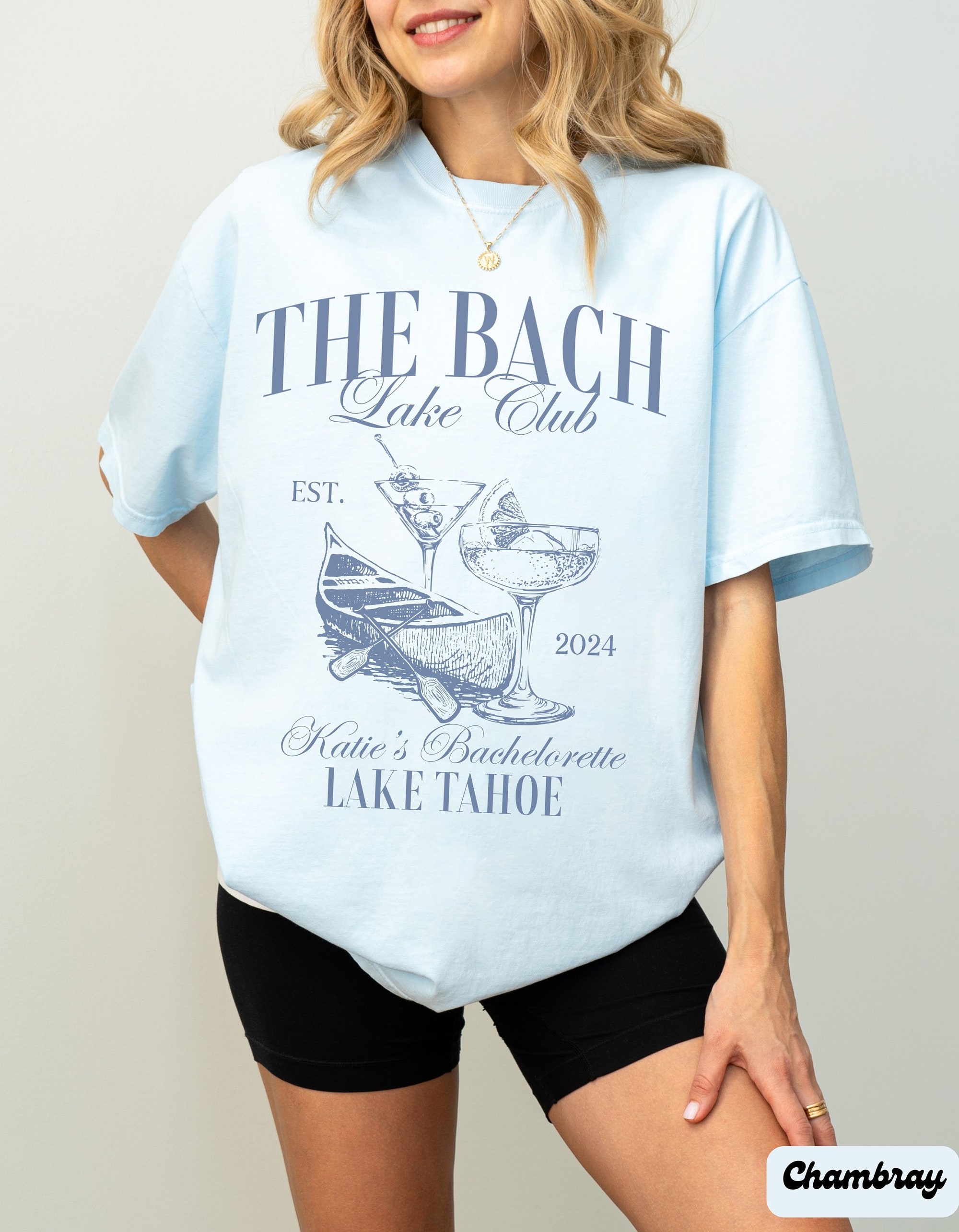 Lake & Camp Bachelorette Shirts - Custom Hiking Girls Trip Tees image 4