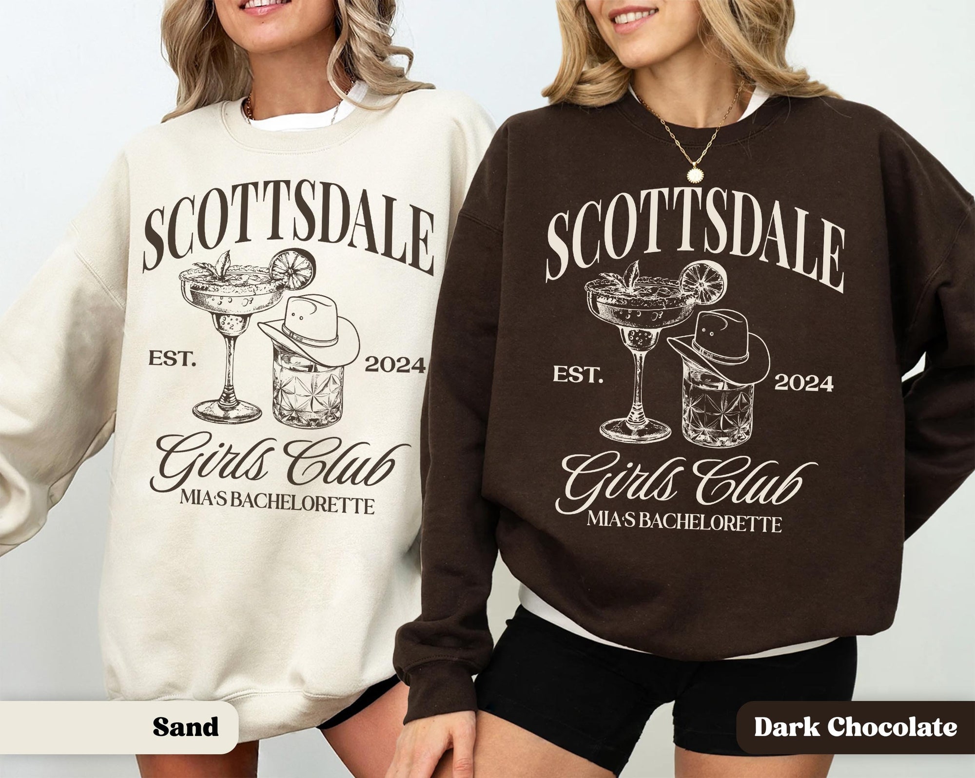 Scottsdale Desert Bachelorette Sweatshirts: Custom & Luxury image 2