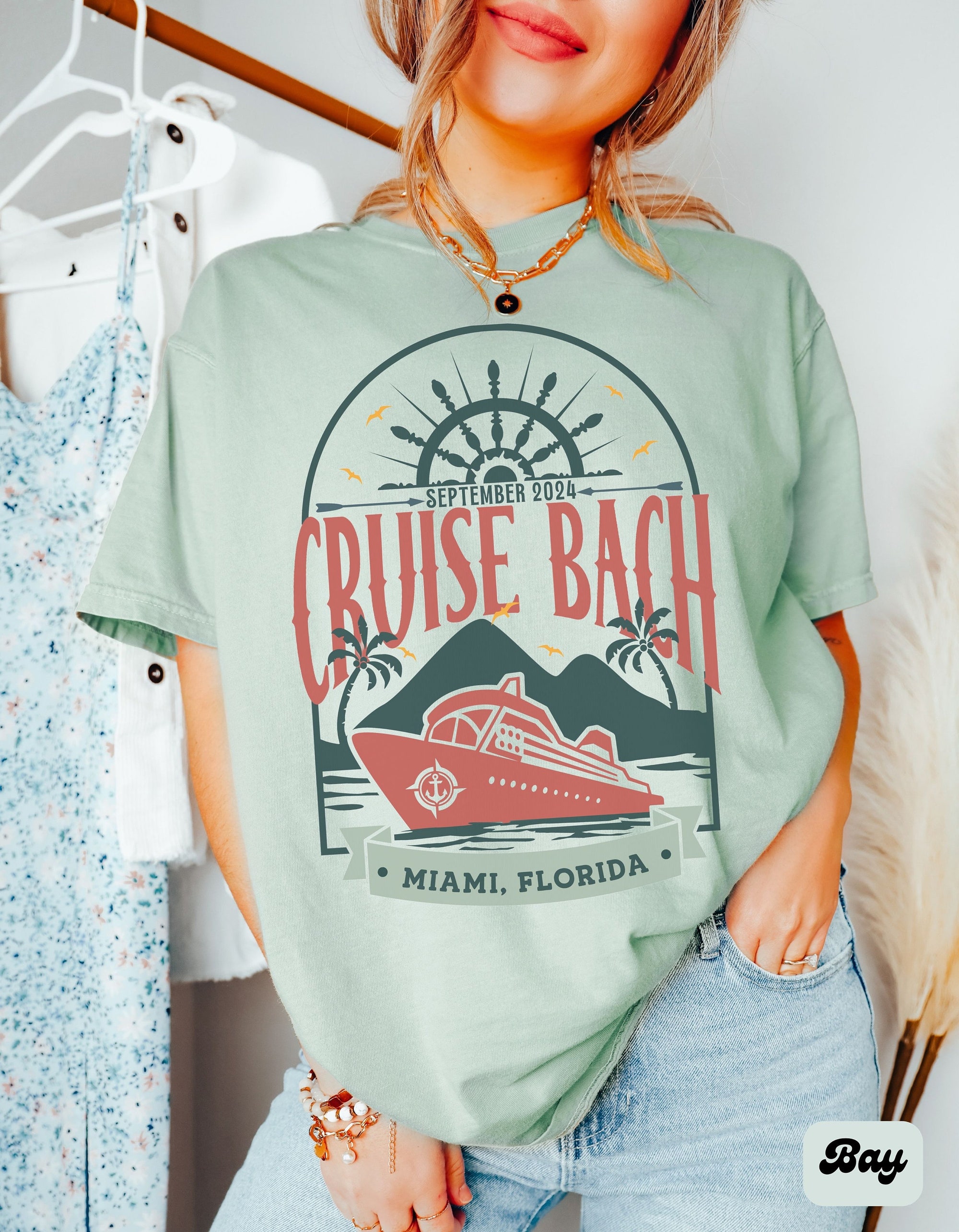 Nautical Bachelorette & Cruise Party Shirts image 2