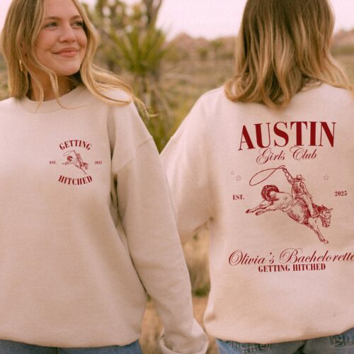 Western Bachelorette Party Austin Bach: Custom Western Sweatshirts & Gifts image 0