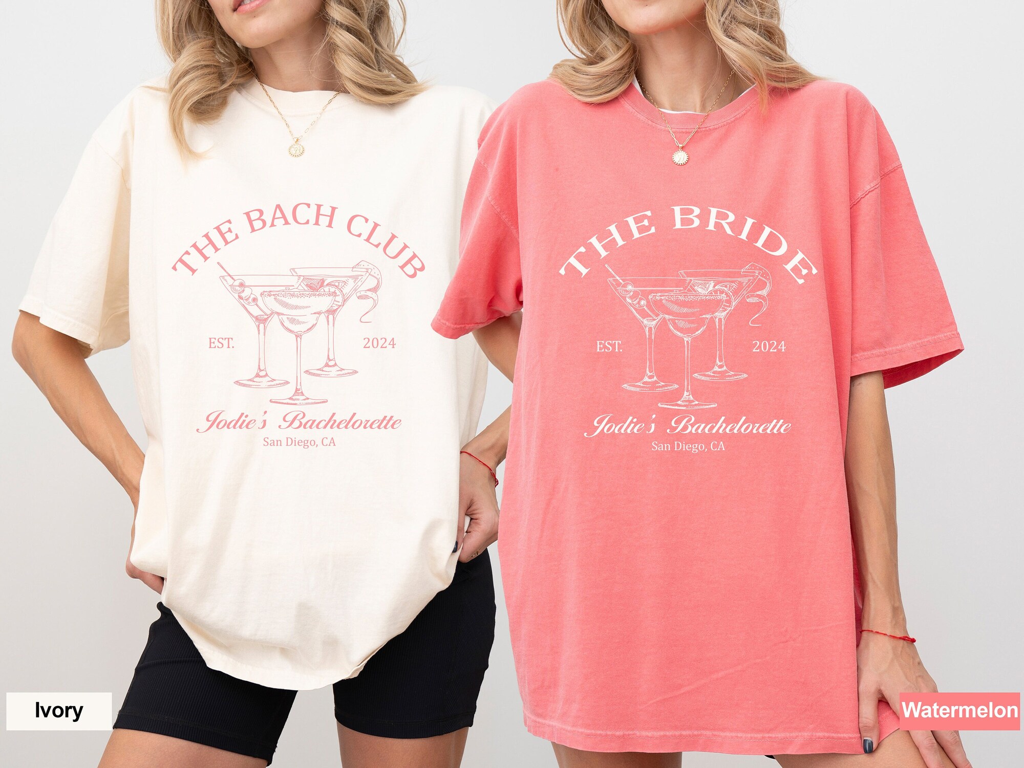 Custom Bach Club Shirts - Luxury Bachelorette Party Tees image 2