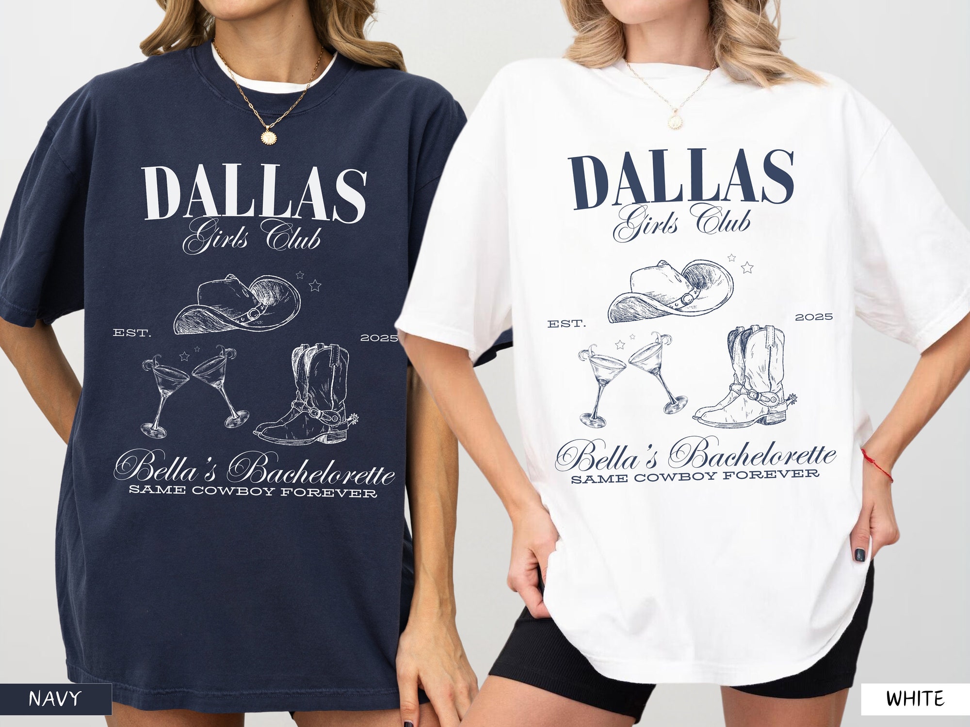 Western Bachelorette Party: Luxe Austin Shirts & Bridal Tees image 1