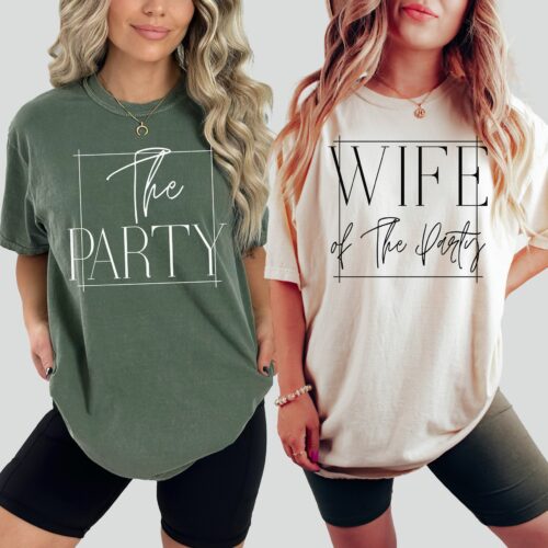 Wife of the Party Bachelorette Shirts: Bridal & Engagement Gifts image 0