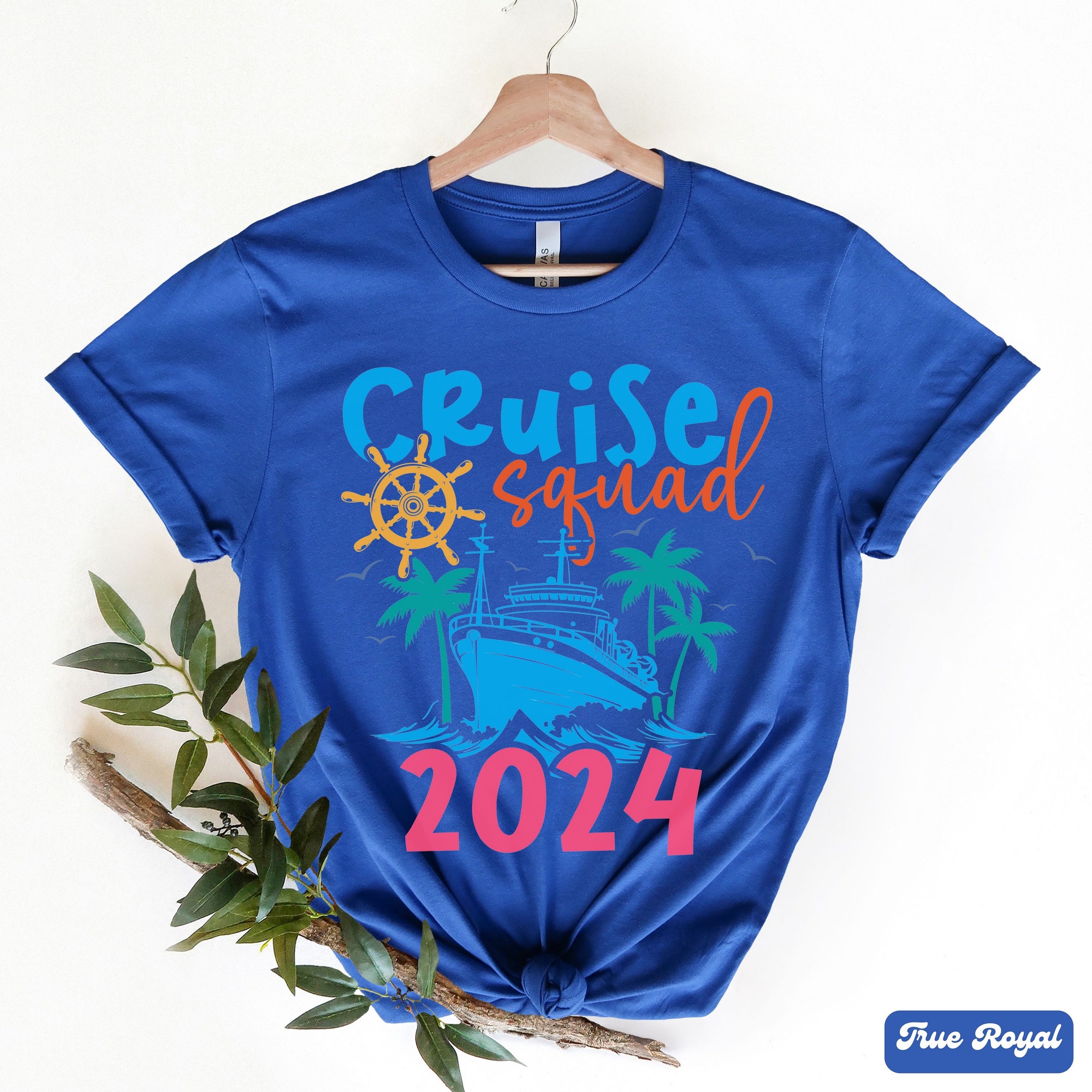 Cruise 2024 Squad Shirts - Family & Bachelorette Beach Tees image 4