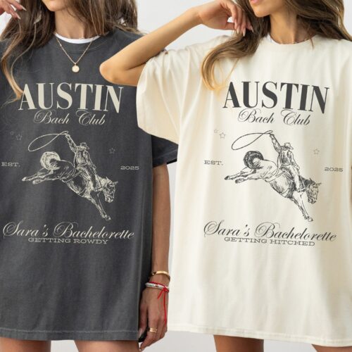 Western Bachelorette Party: Luxe Austin Shirts & Bridal Tees image 0