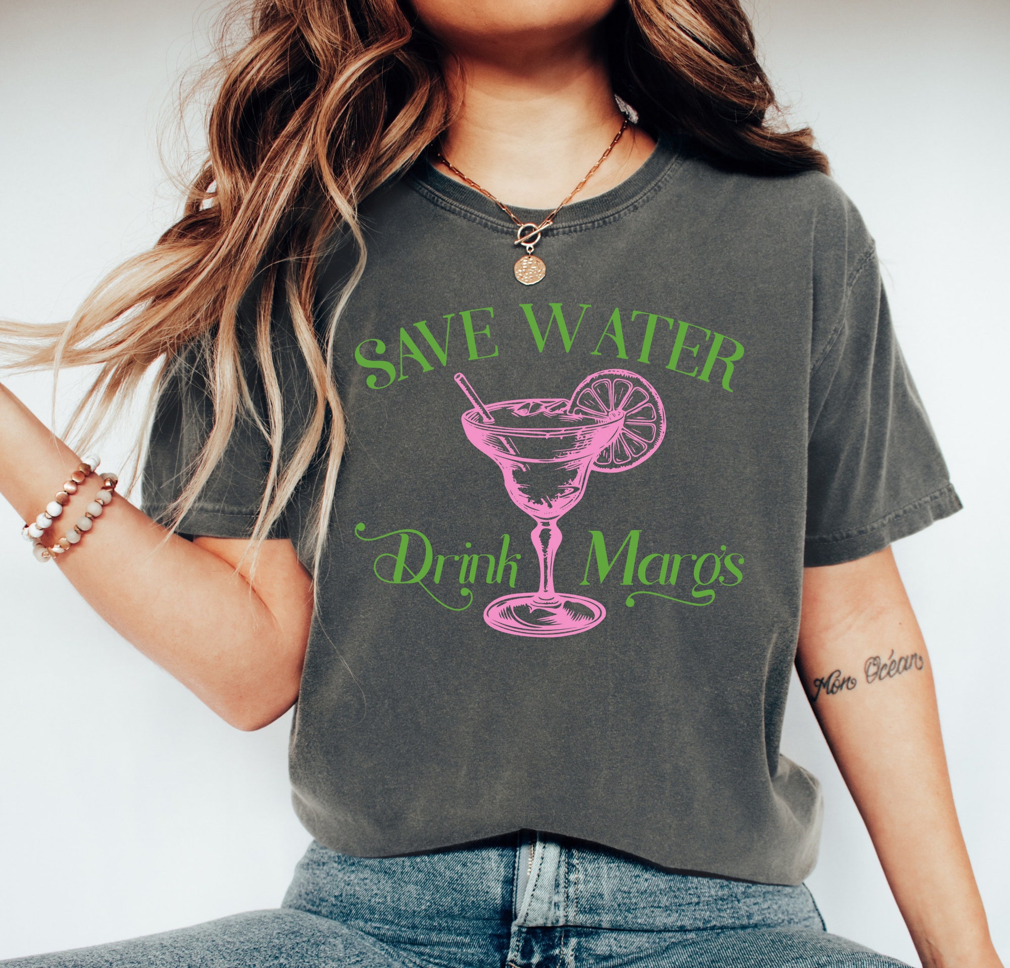 Drink Margs Tee - Margarita Bachelorette & Tequila Lover Shirt image 5