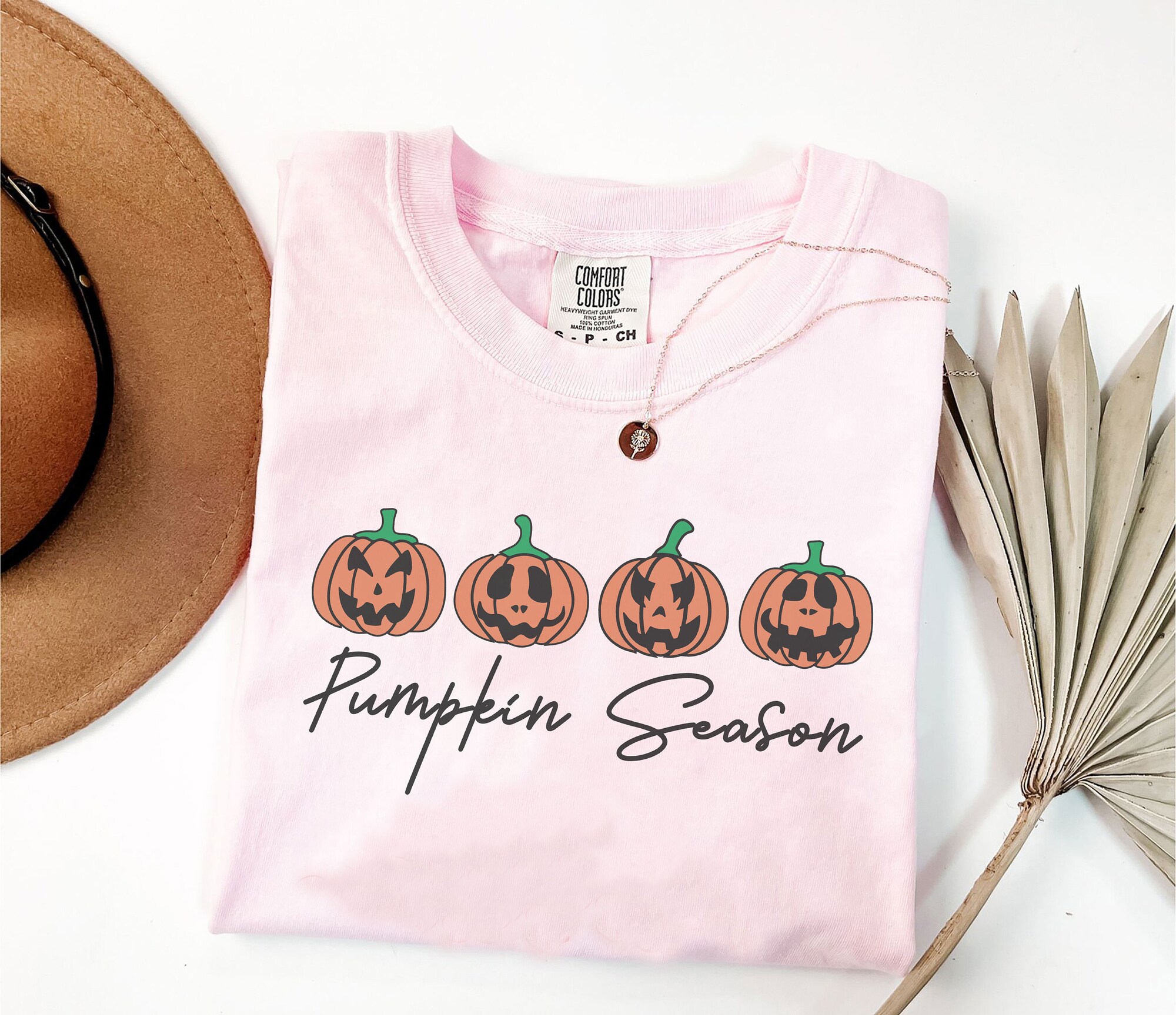 Pumpkin Season T-Shirt | Funny Spooky Tee | Minimalist Halloween Gift image 2