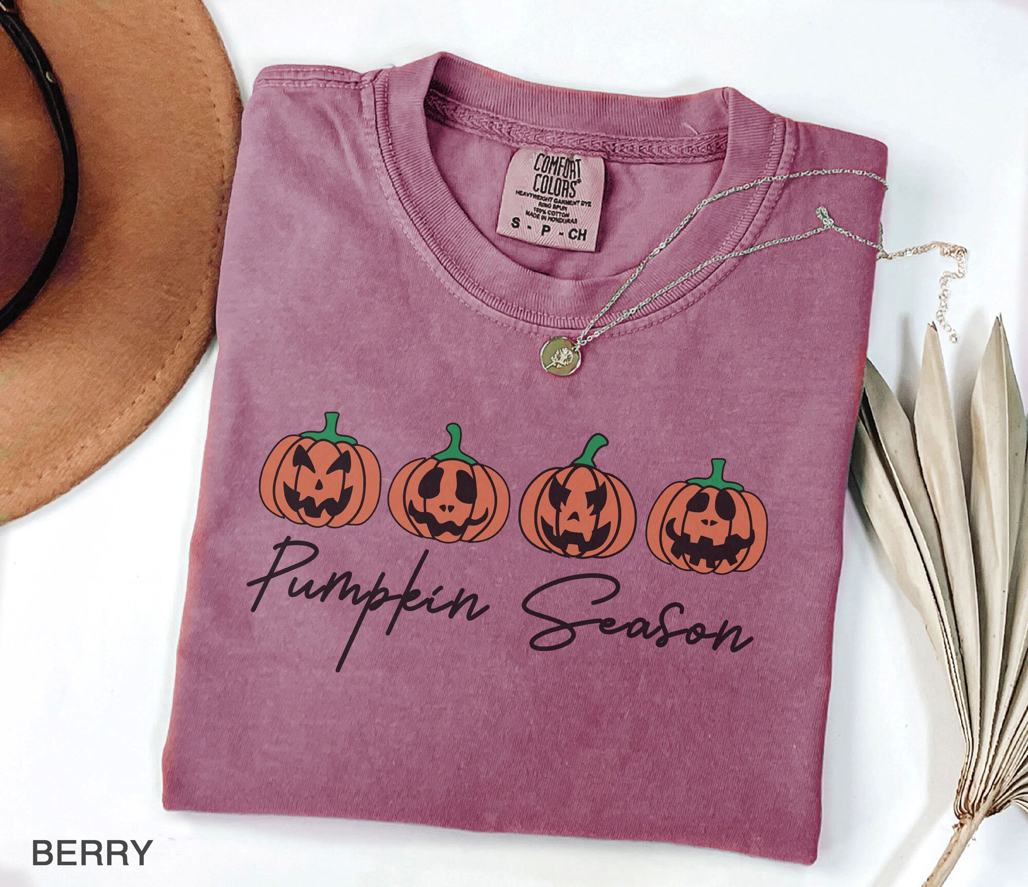 Pumpkin Season T-Shirt | Funny Spooky Tee | Minimalist Halloween Gift image 4