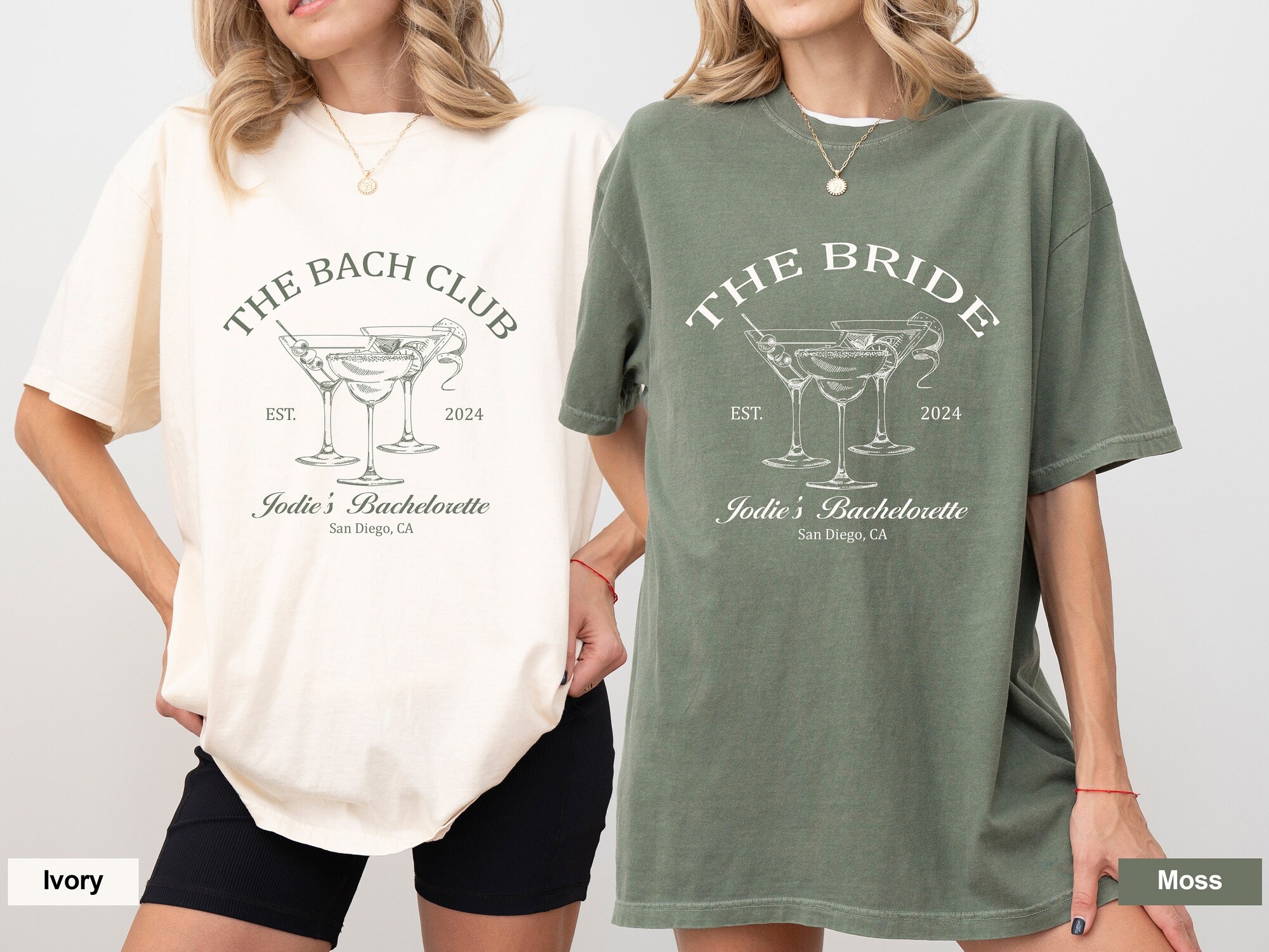 Custom Bach Club Shirts - Luxury Bachelorette Party Tees image 1