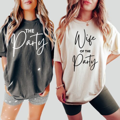 Wife Of The Party Bachelorette: Bride Tees & Bridal Shower Gifts image 0