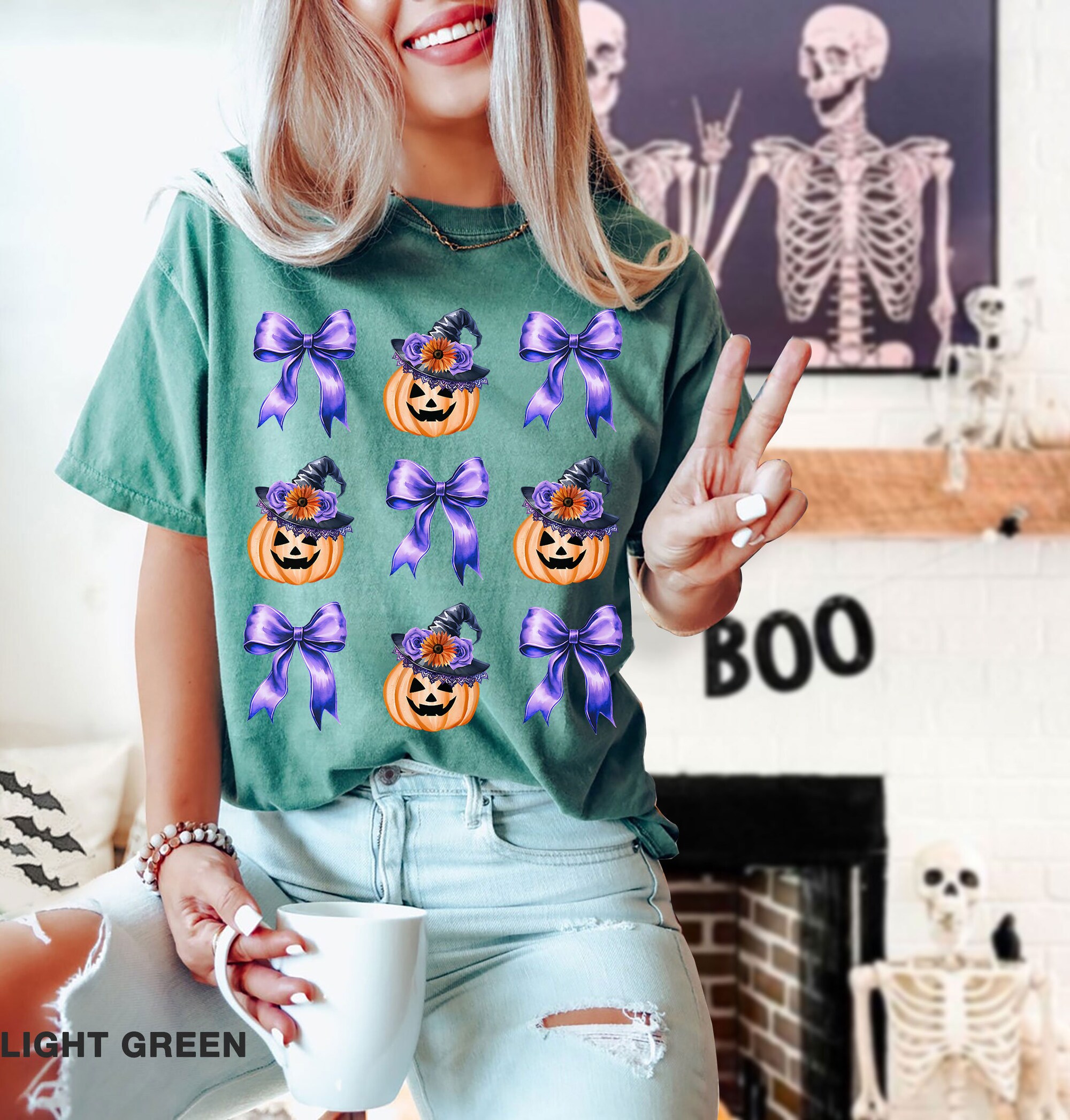 Halloween Pumpkin Shirt | Minimalist Spicy Pumpkin Tee Gift image 1