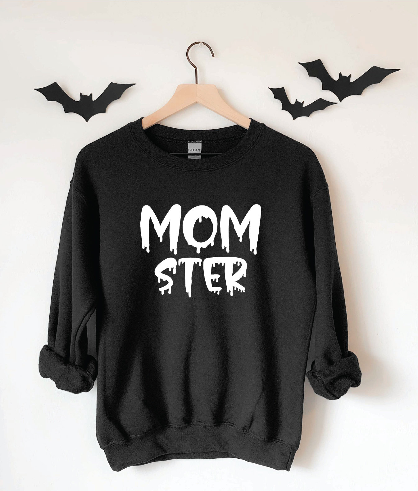 Momster: Funny Women's Halloween Sweatshirt & Sweater image 0