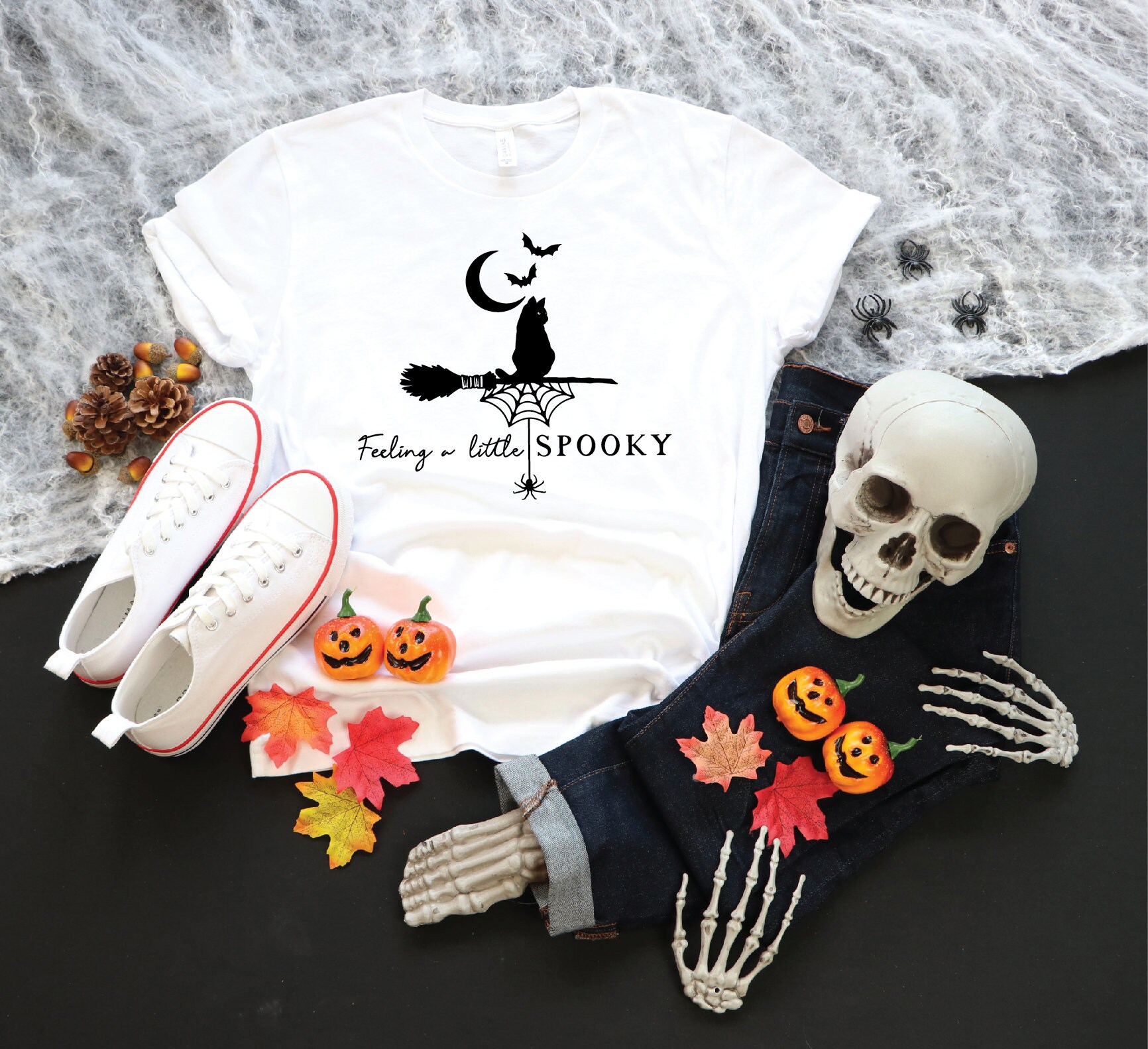 Spooky & Witchy: Matching Halloween Drinking Shirts for Women image 1