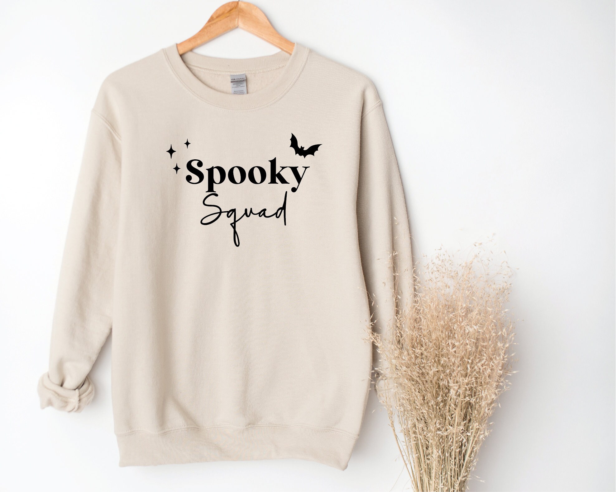 Spooky Squad Sweatshirt: Fun Matching Halloween Gift image 3