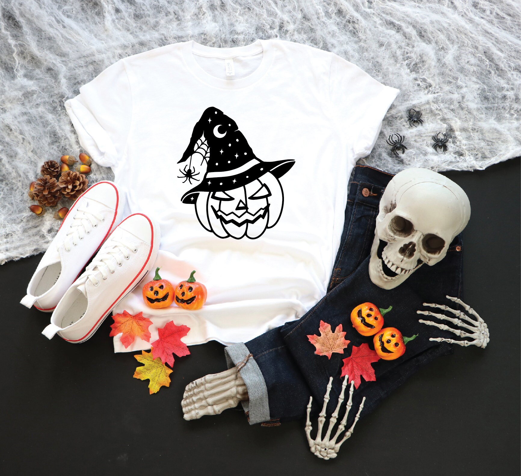 Pumpkin Witch Shirt: Perfect Mom Gift for Halloween Party 2023 image 0
