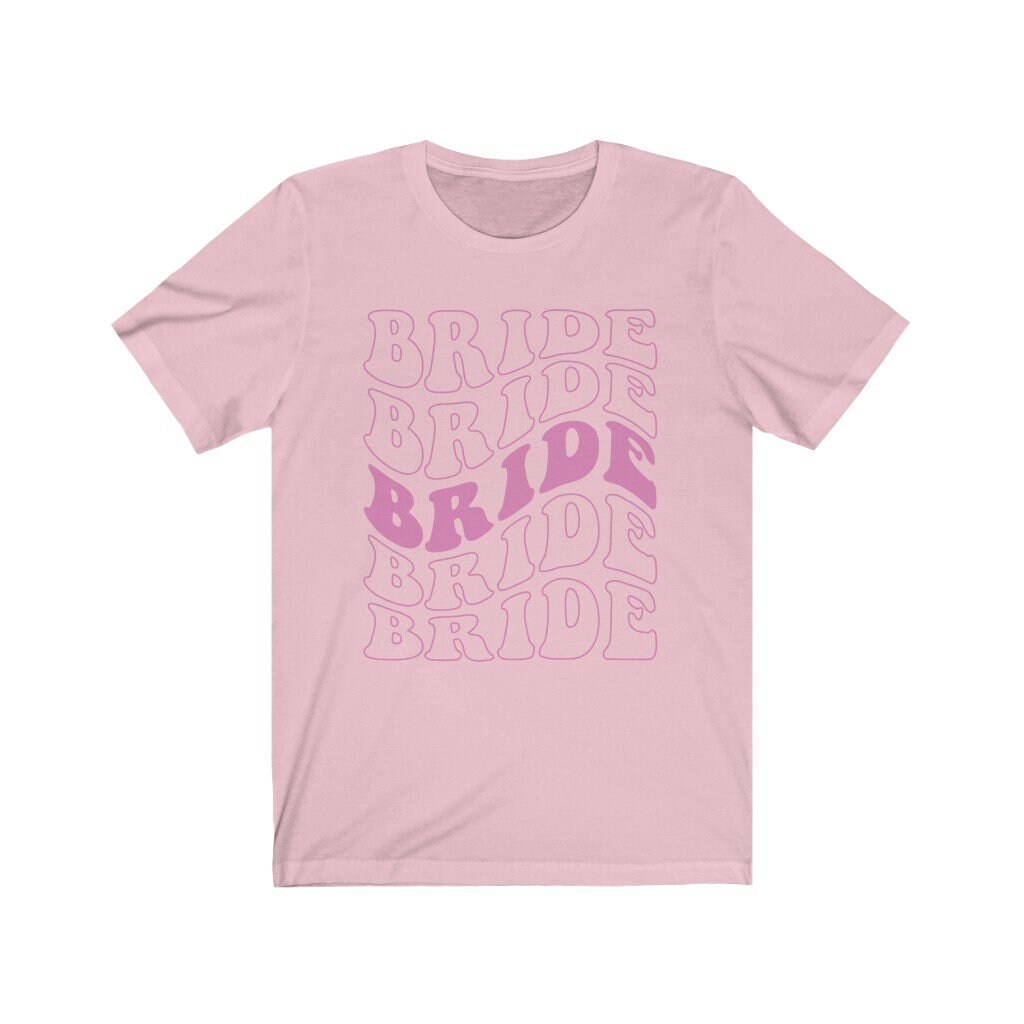 Retro & Boho Bride Shirt - Trendy Bachelorette Party Tee image 3