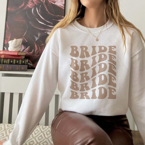 Retro Bride & Bachelorette Party Shirts - Boho Trendy Wedding Tees image 0