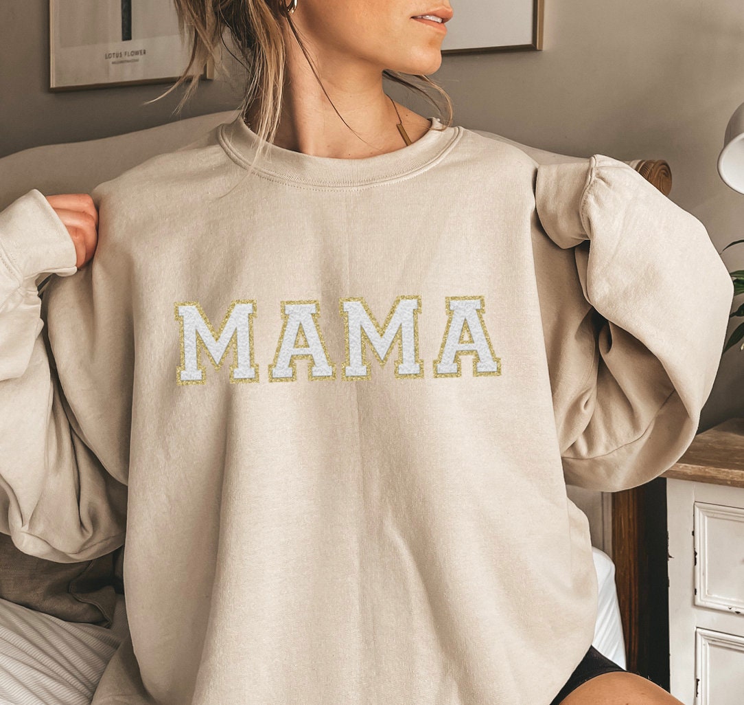 Mama Sweatshirt Gift Christmas Gift for Women Best Friend Sister Gift image 2