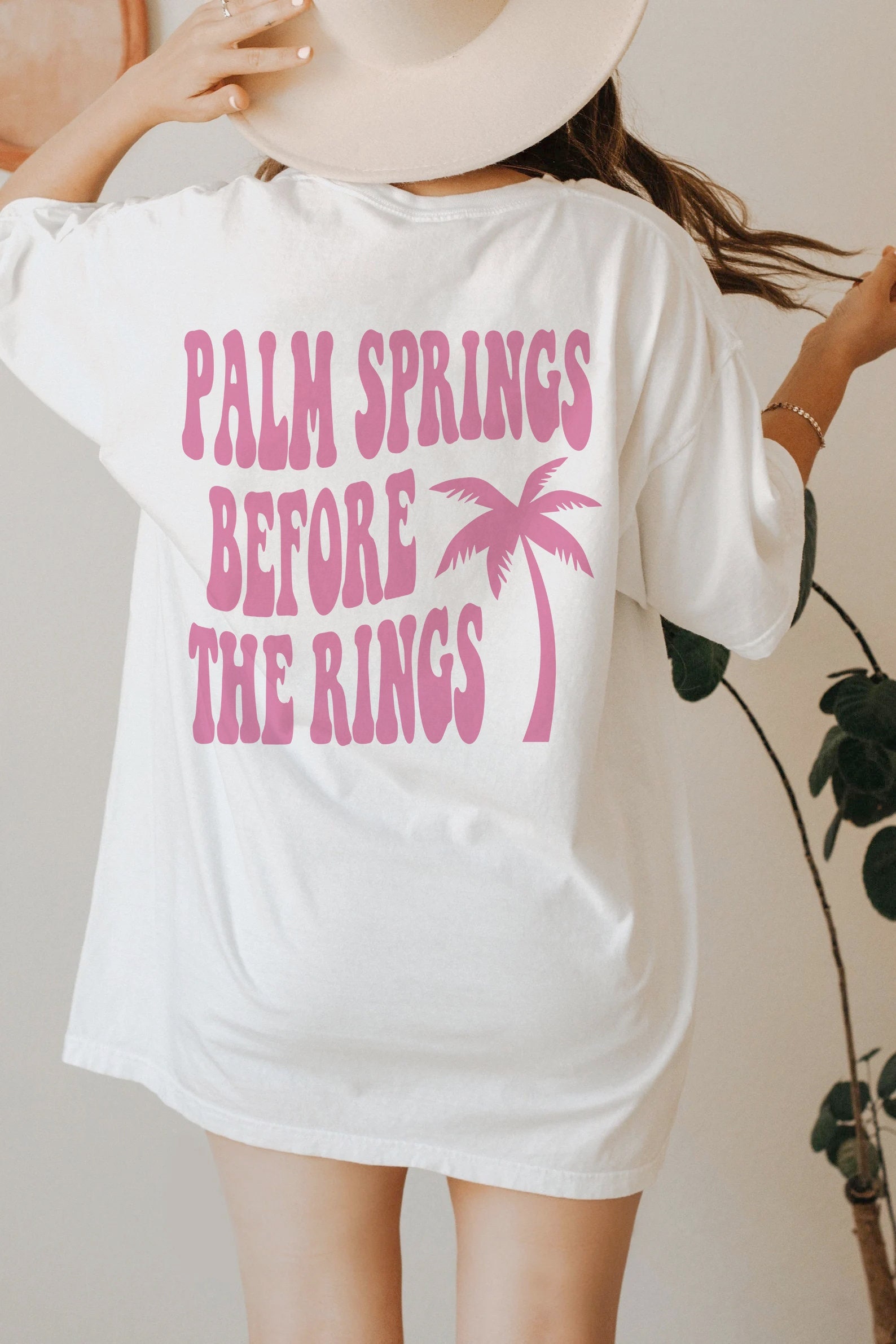 Palm Springs Bachelorette - Retro Bride & Bridesmaid Tees image 0
