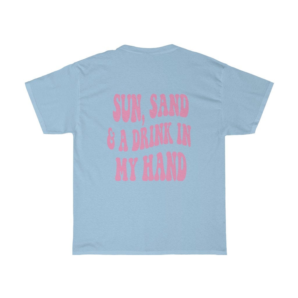 Sun & Sand: Retro Beach Bachelorette & Bride Shirt image 6