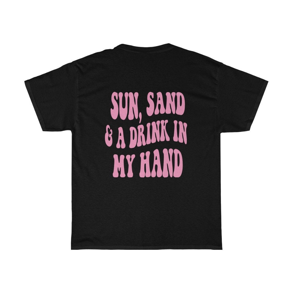 Sun & Sand: Retro Beach Bachelorette & Bride Shirt image 7