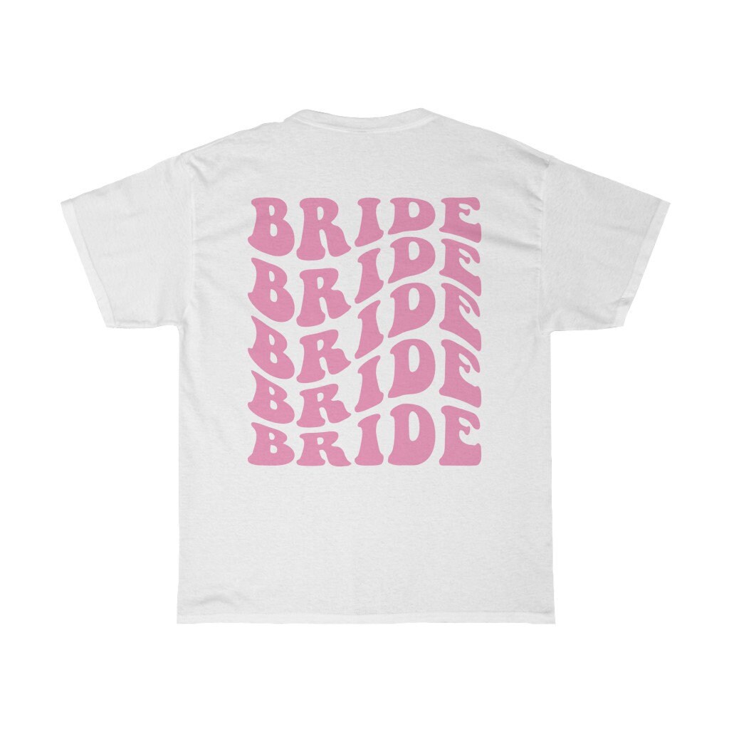 Boho Bride & Bachelorette Retro Tee - Bridal Party Gift image 1