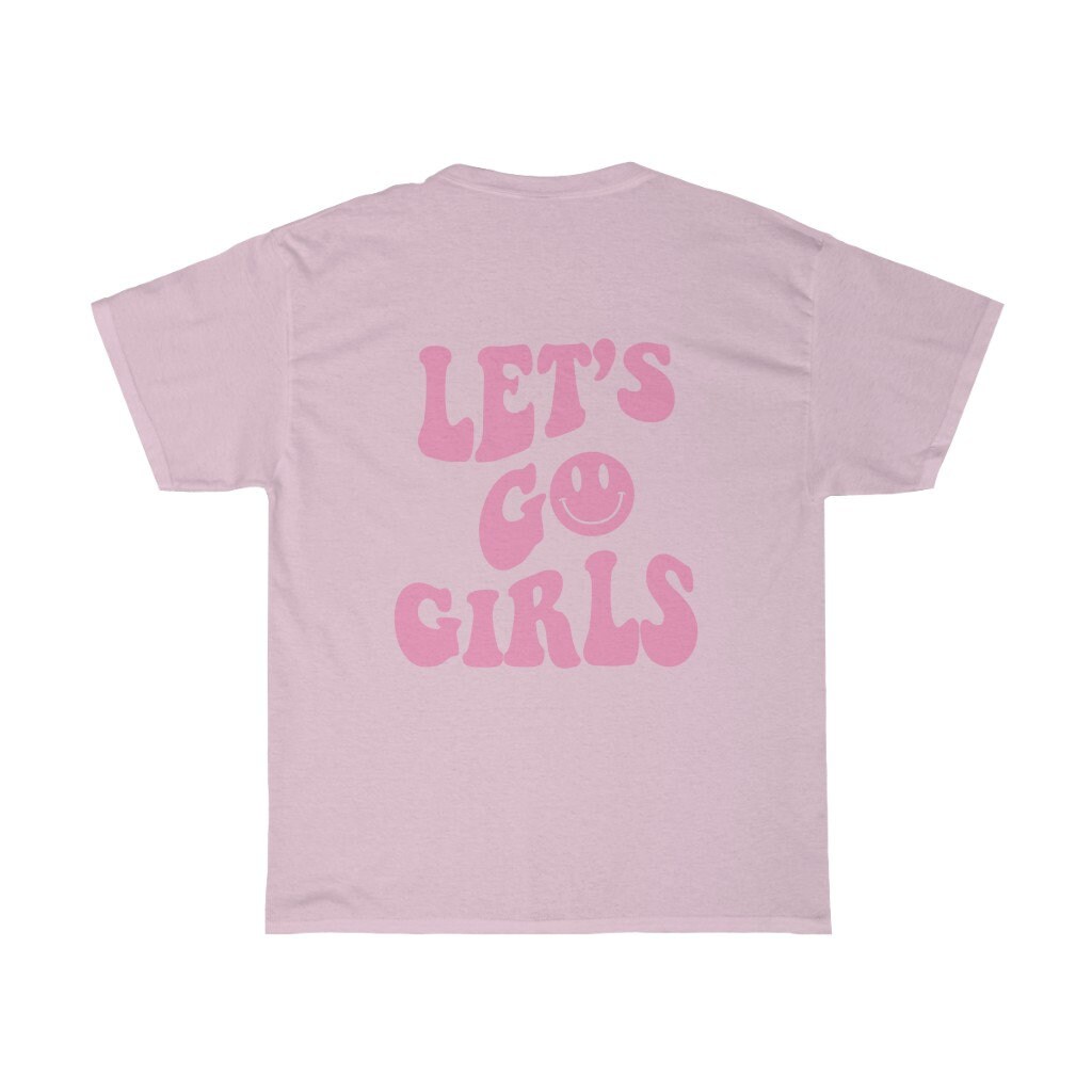 Retro 'Let's Go Girls' Bachelorette Party Shirt - Y2K Style image 6