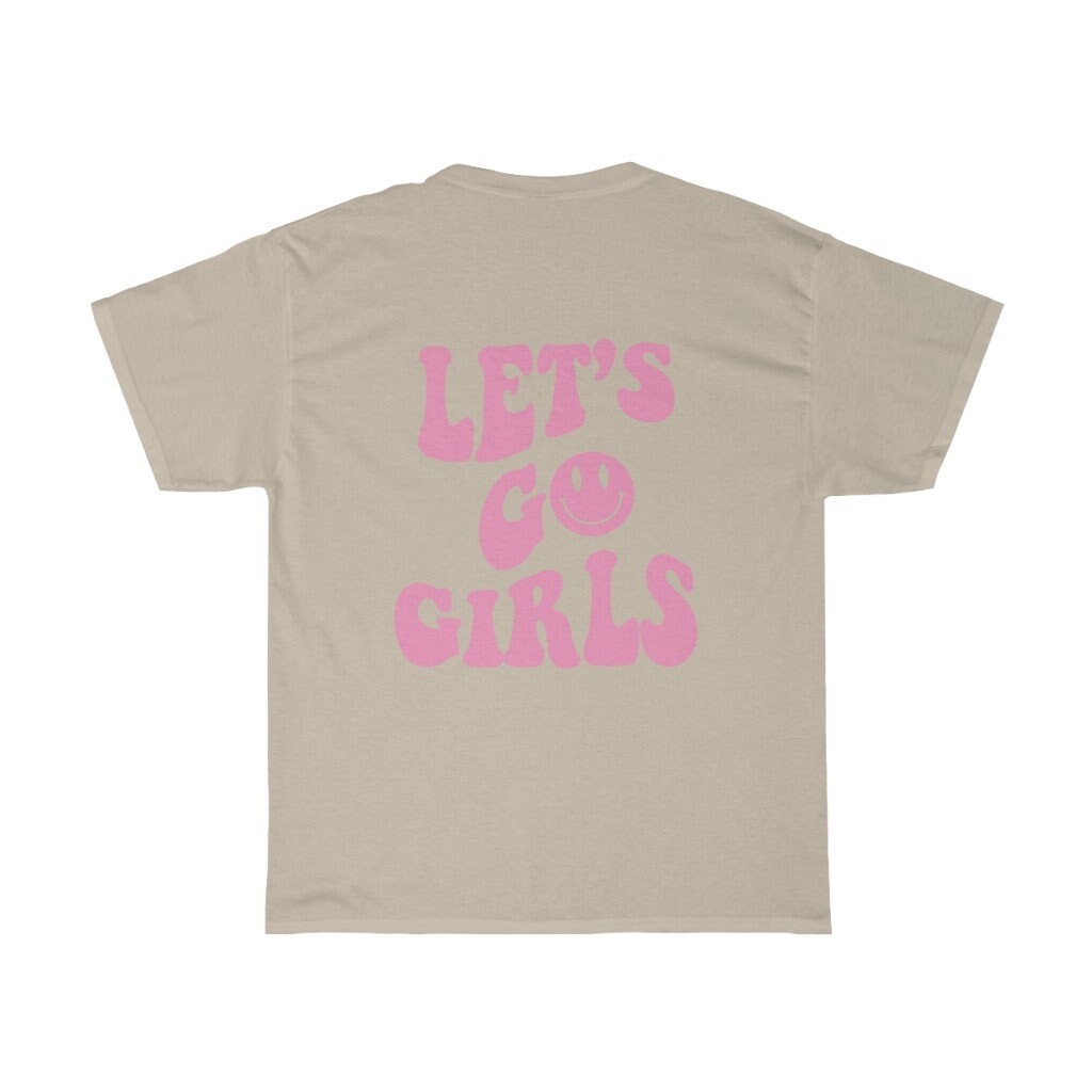 Retro 'Let's Go Girls' Bachelorette Party Shirt - Y2K Style image 2