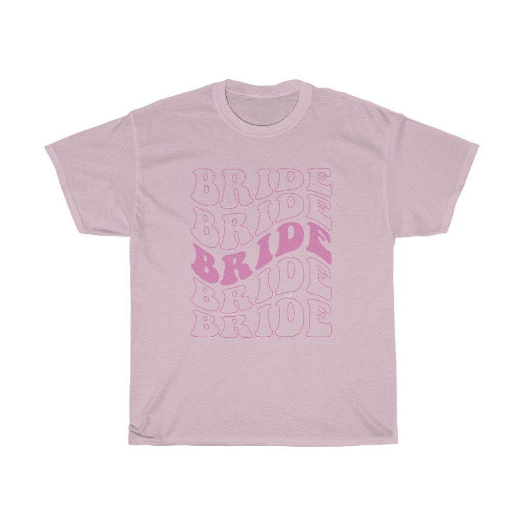 Boho Beach Bride Shirt - Retro Bachelorette & Wedding Tee image 3